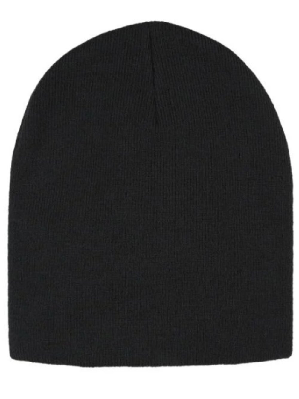 Classic Black Men's Knit Beanie